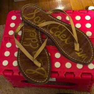 Sam Edelman FlipFlops tan 7.5 women’s taupe